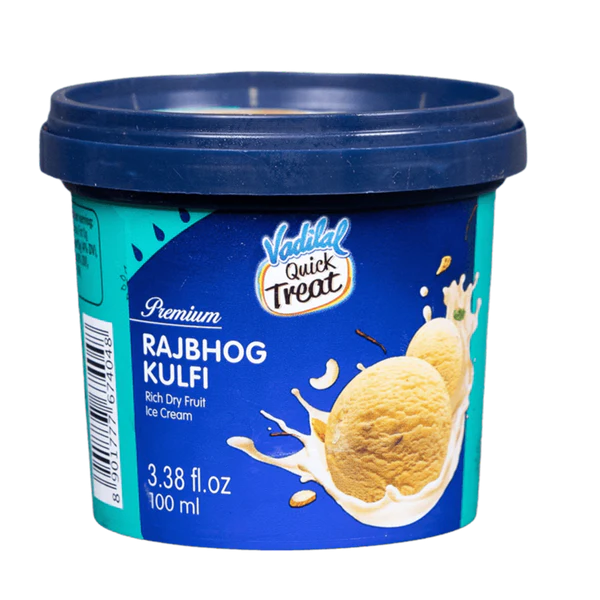 Vadilal Rajbhog Kulfi Ice Cream 100ml JFK Grocery