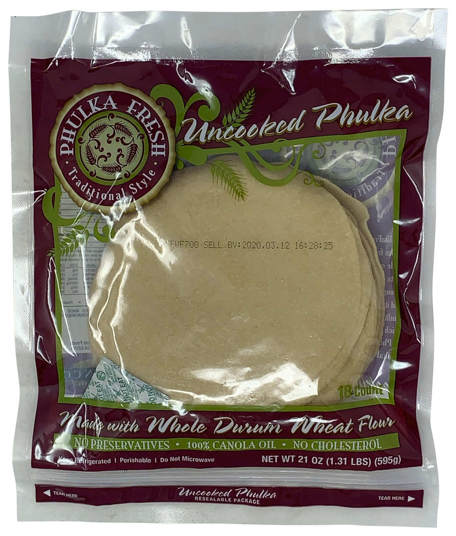 Uncooked Phulka Roti | 2 Packets for $12 – JFK Grocery Inc.